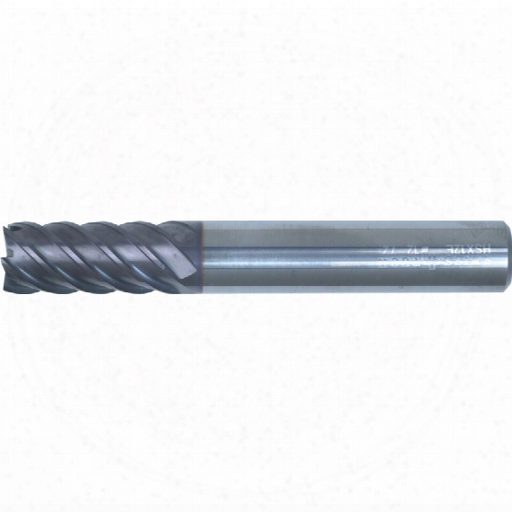 Swisstech 10.0mm 45deg M/flute Hi-helix End Mill Q-coat