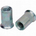 Qualfast M4 Steel Csk Head Knurled Rivet Nut (Box-500)