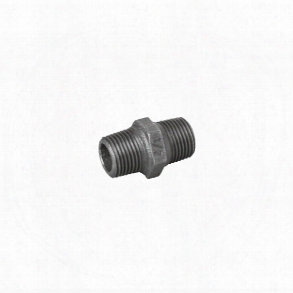 Vale Mi16hn British/din Standard Hexagon Nipple Black