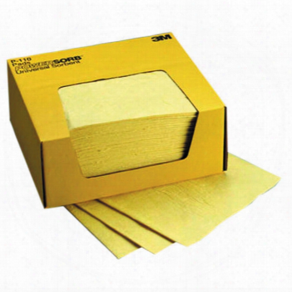 3m P-110 Clean Scape Pads Yellow (pk-50)
