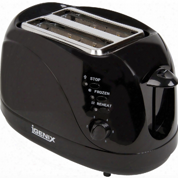 Igenix 2-slice Black Toaster