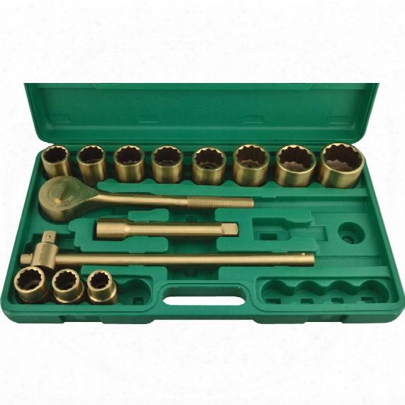Kennedy-pro Spark Resistant Socket Set 3/4" Sq Dr 14-pce Al-br