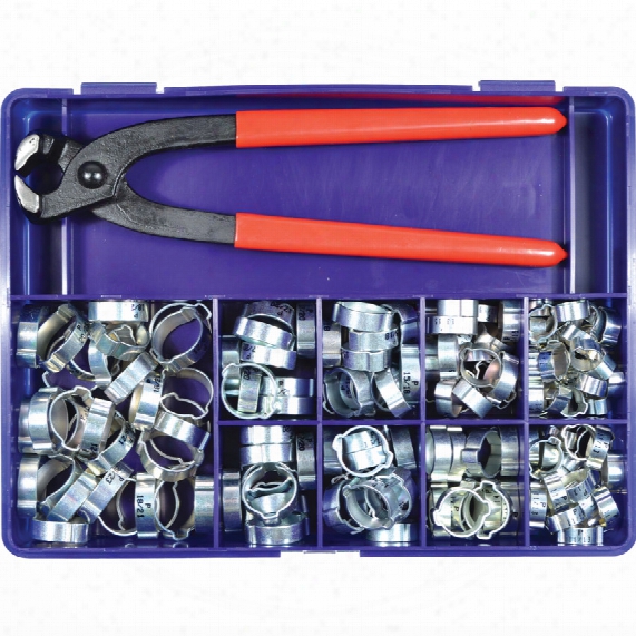 Matlock 13-20 Double Ear O-clip & Pincer Kit 165-pce