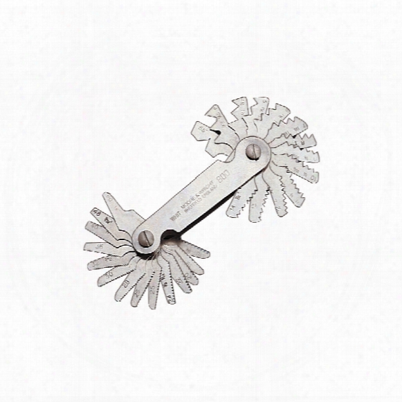 Moore & Wright 804 Whitworth/metric Screw Pitch Gauge