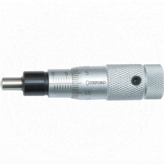 Oxford Micrometer Head 0-13mmx0.01mm Spherical Face