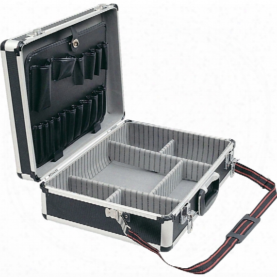 Senator Black Aluminium Tool Case