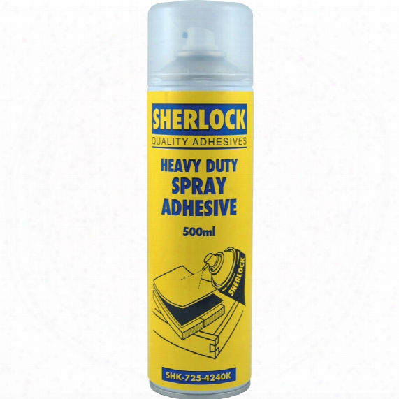 Sherlock Adhesives Heavy Duty Spray Adhesive 500ml