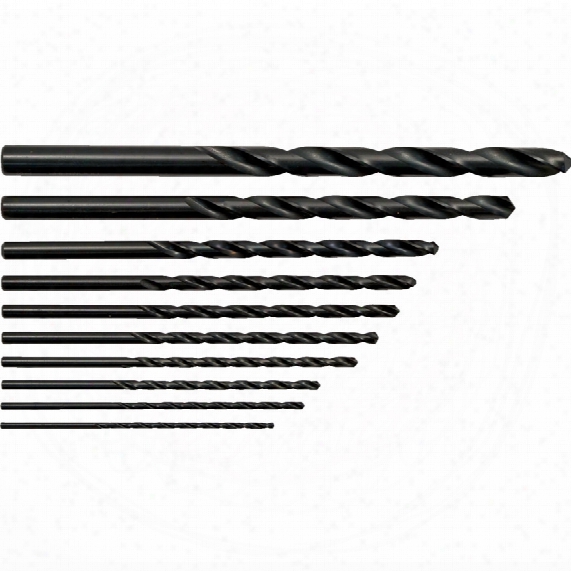 Sherwood Set Of 10 Hss Long Series Drills 2-10.00mm