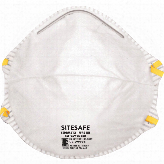 Sitesafe Ssdrm212 Ffp2 Particulate Respirator (pk-20)