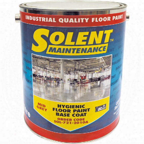 Solent Maintenance Floor Paint Hygienic Dark Grey 5ltr