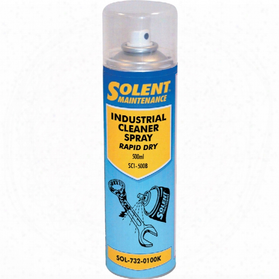 Solent Maintenance Sc1-500b Industrial Cleaner Spray-rapid Dry 500ml