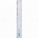 Offis Standard Ruler 12" Plastic Clear