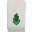 Solent Cleaning Dpft06Cr White Plastic Flat Pack Tissue Dispenser