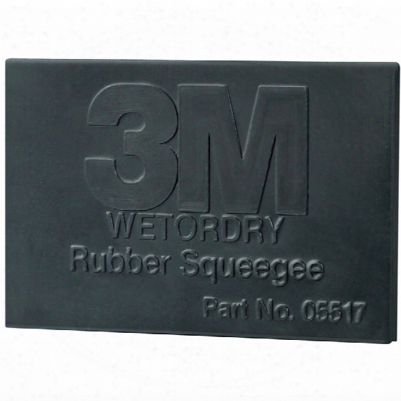 3m 05517 70mmx108mm Rubber Squeegee