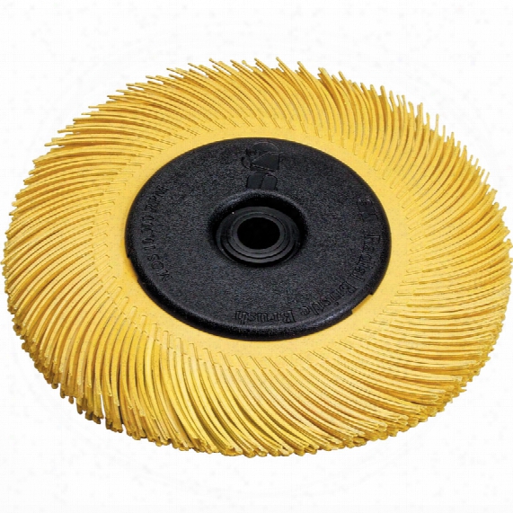3m 33055 Bb-zb 6" Radial Point With A ~ Brush Refill Pk P80