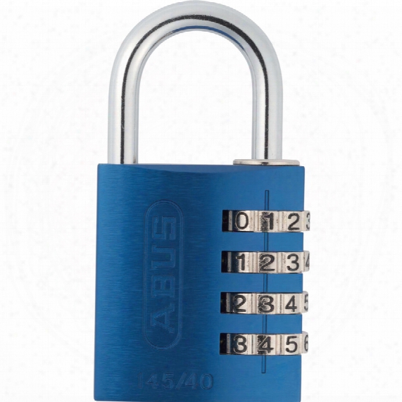 Abus 145/40 Blue C Aluminium Combination Padlock