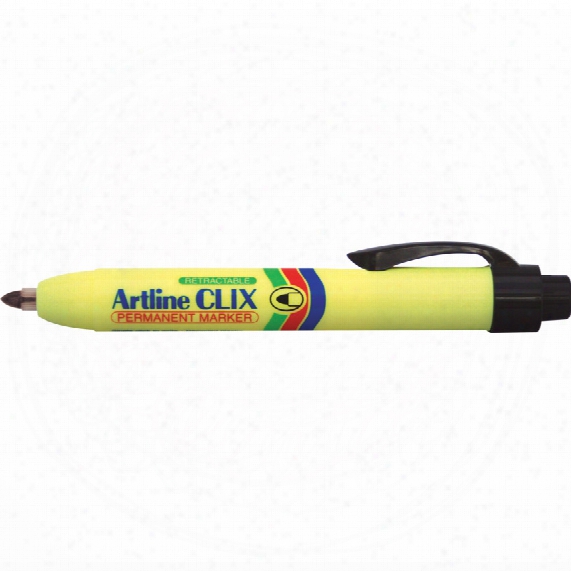 Artline Ek-73 Retractable Permanent Marker Bk,bl (pk2)
