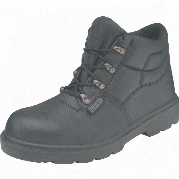 Contractor W100 Black Chukka Safety Boots - Size 12