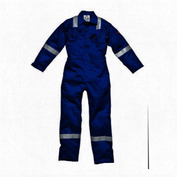 Dickies Wd050 Fire Chief Royal Blue Overall - Small
