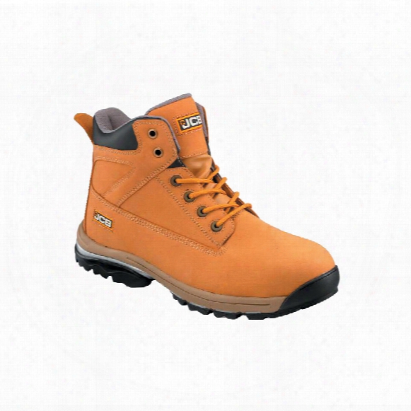 Jcb Workmax/h Men's Tan Safety Boots - Size 7