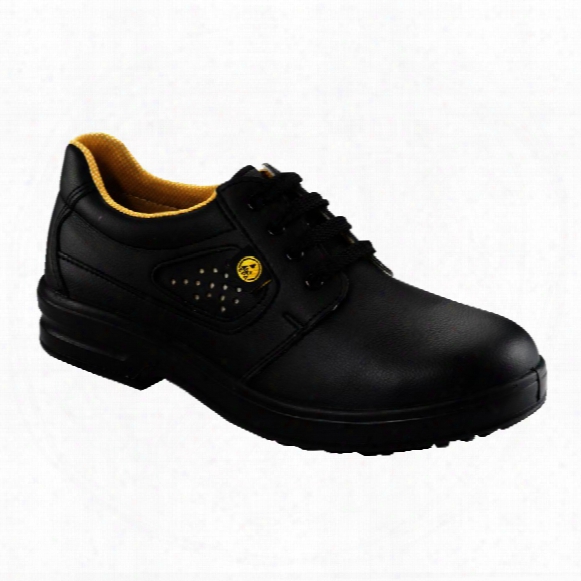 Psf Black Safety Tie Shoe Size 7-e913