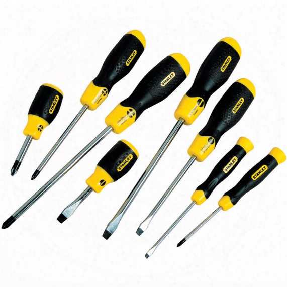 Stanley 0-65-011 Flared/phillips Screwdriver Set 8-pce