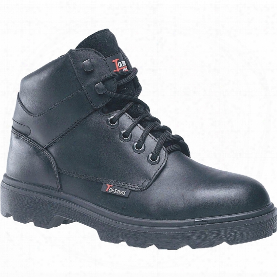 Toesavers 1200 Dual Density Black Safety Boots - Size 5