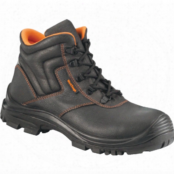Worktough 106sm Men's Black Safety Boots - Size 7