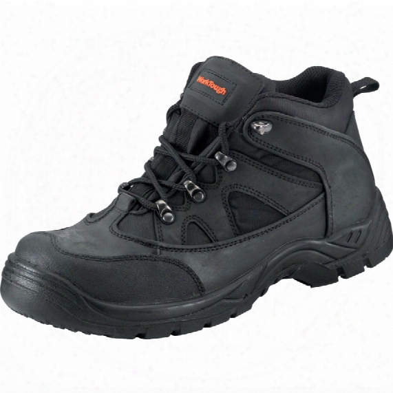 Worktough 73sm Men's Black Safety Boots - Size 10