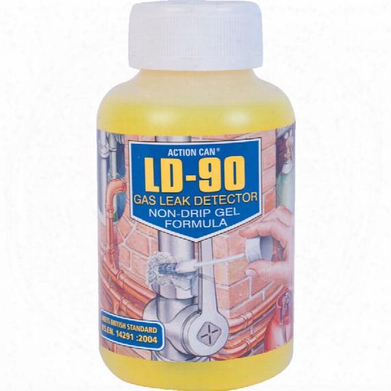 Action Can Ld90 Leak Detector Gel 250ml Brush Top