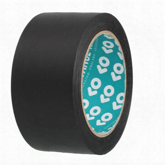 Advance At44 50mmx33m Black Low Tac Pvc Tape
