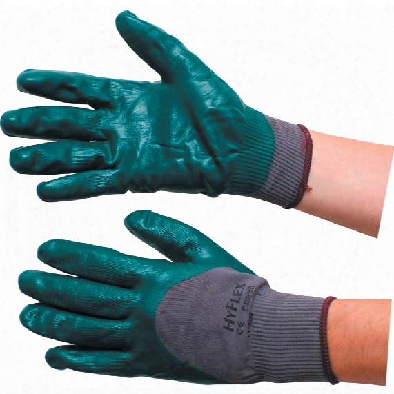 Ansell 11-950 Hyflex Blue Nitril E Gloves Size 6