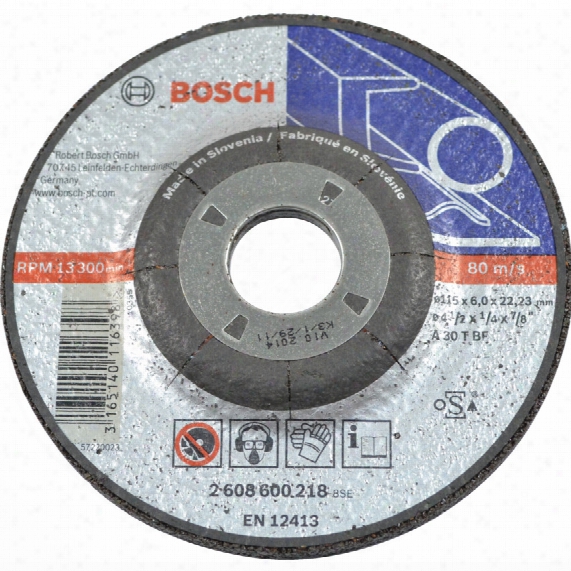 Bosch 2608600223 125x22.2x6mm Metal Grinding Disc