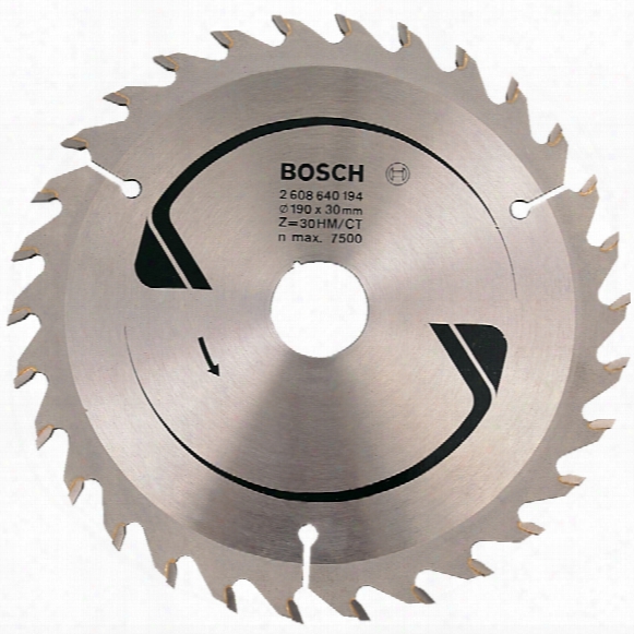 Bosch 2608640800 Speedline Wood 190x30mm Circular Saw Blade 12t