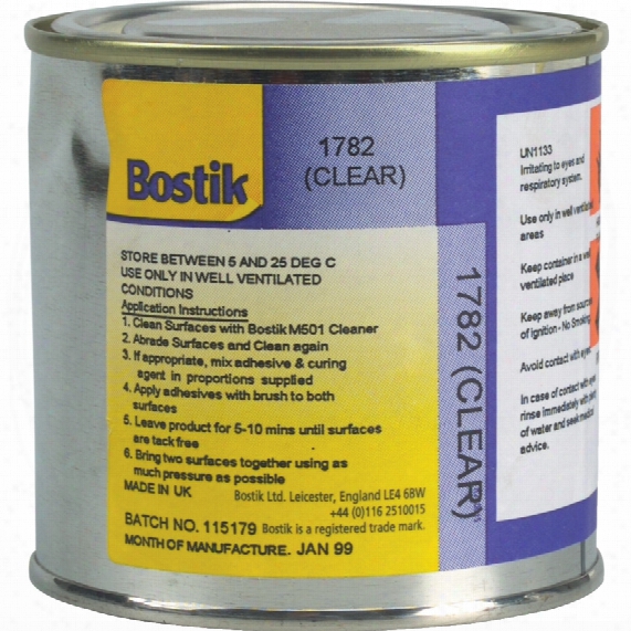 Bostik 1782 Clear General Purpose Adhesive 1ltr