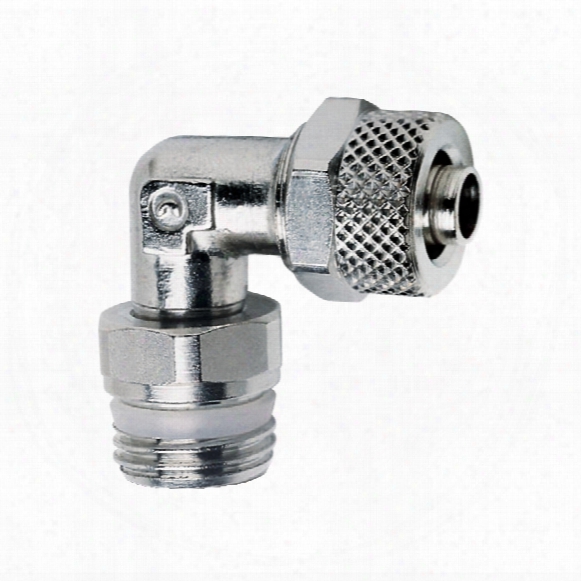 Camozzi 1541 8/6-1/4 Male Swivel Elbow
