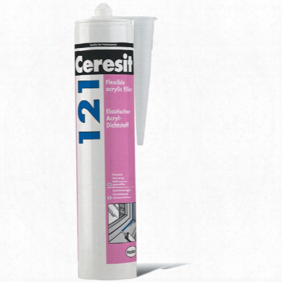 Ceresit 121 Acrylic Sealant White 280ml
