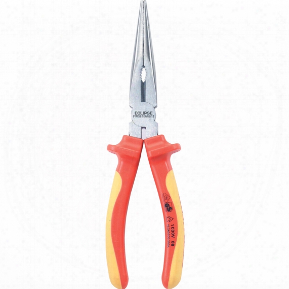 Eclipse Blue Pwsf1064/8 8" Vde S/g Long Nose Pliers