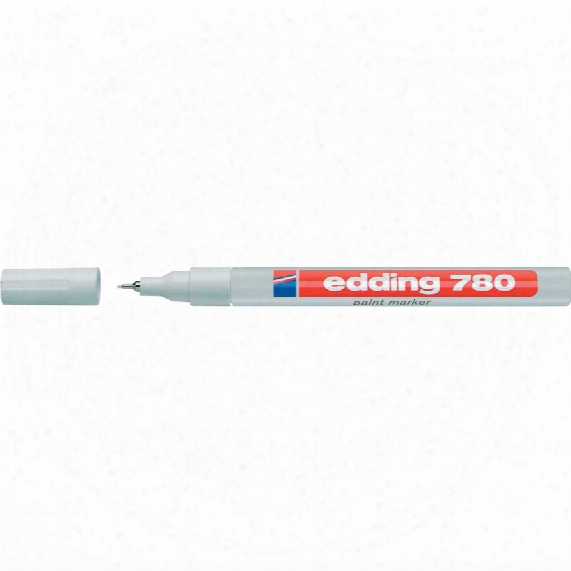 Edding 780-054 Paint Marker 0.8mm Extra Fine Tip - Silver