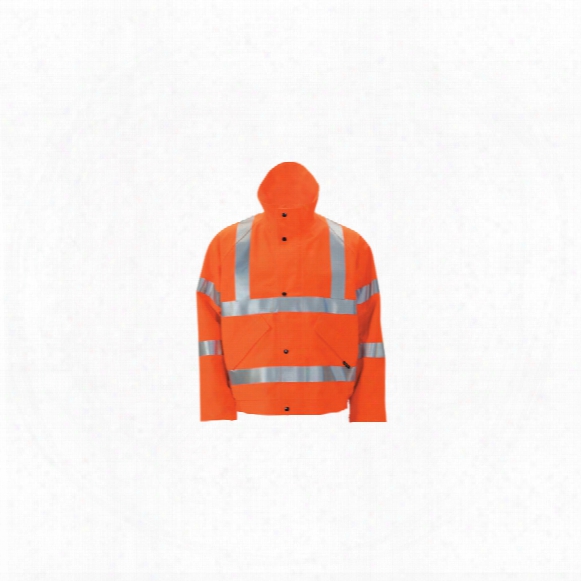 Hv65 Cosalt Hi-vis Gore-tex Bomber Jacket Xl