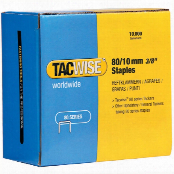 Tacwise 80/8mm Staples (box-10000)