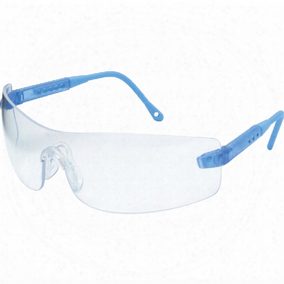 Tuffsafe Azure Spectacles With Clear Poly Lenses