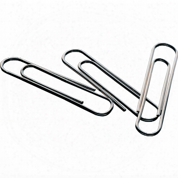 Accodata Large Plain Paper Clips (1000)