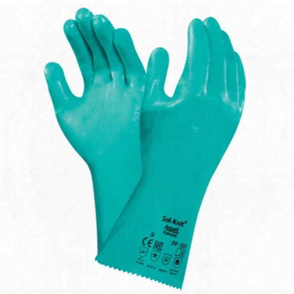 Ansell 39-124 Sol-knit Gloves Size 10