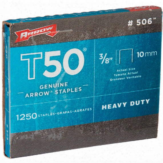 Arrow Fastening 506 Staples (bx-1250) 3/8" (10mm)