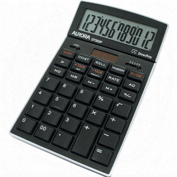 Aurora Dt920p Executive Desk Calculator