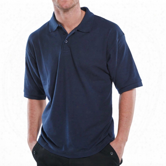 Beeswift Click Original Workwear Clpks Men's Blue Polo Shirt - Size M