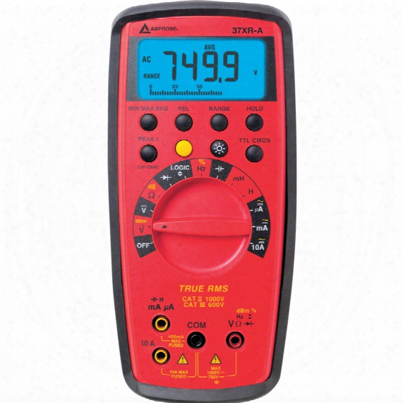 Beha Amprobe 37xr-a 13-function True R Ms Dmm Backlit Display