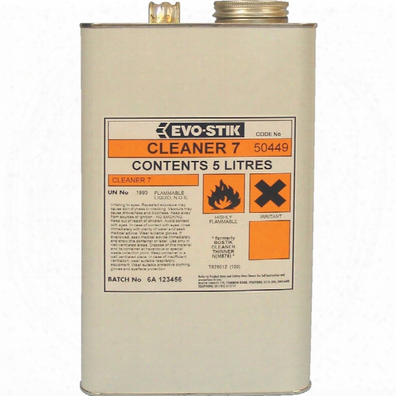 Bostik N Cleaner 7 - Thinners 5ltr