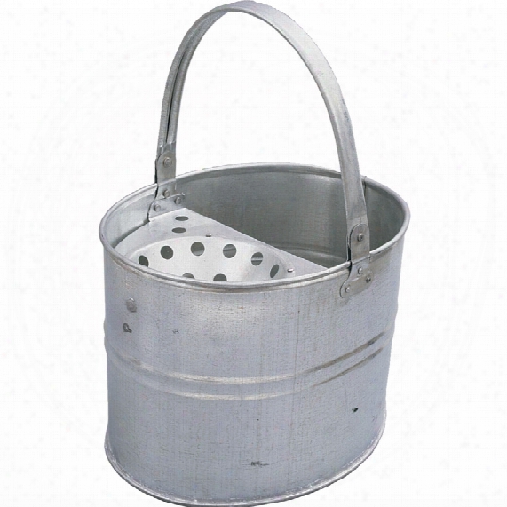 Cotswold 3 Gallon Galvanised Heavy Duty Mop Bucket